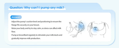 Hands-Free Wearable Breast Pump – Electric, BPA-Free, with Heating & UV Sterilizer | Wireless Upgrade Option