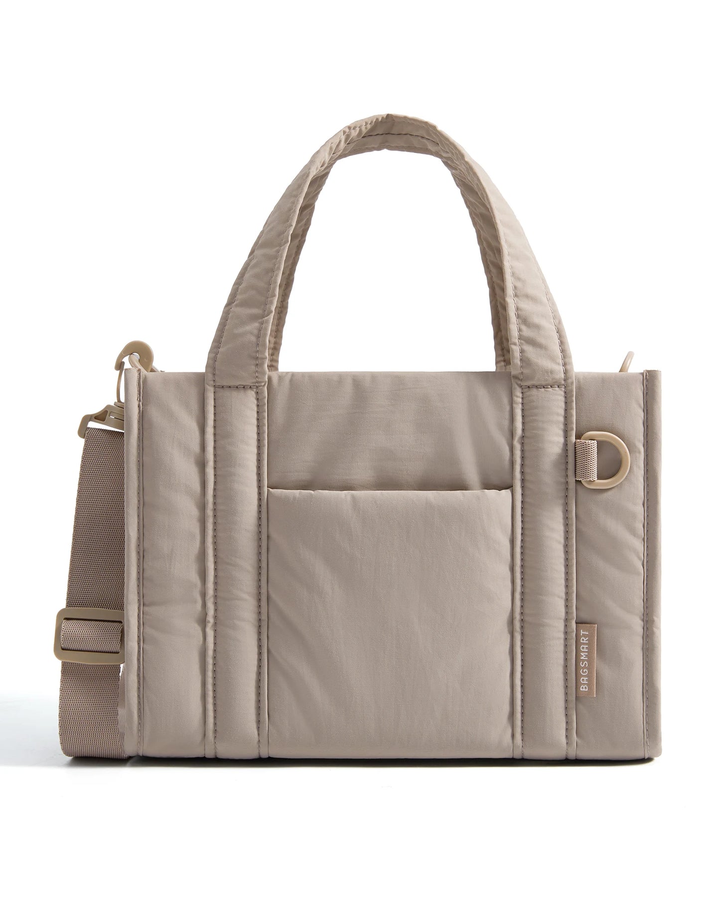 BAGSMART Small Tote Bag for Women Lightweight Crossbody Bag with Zipper Mini Shoulder Bag for Travel Work College