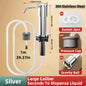 Soap Dispenser for Kitchen Sink Built in Sink Soap Dispenser Brushed Countertop Soap Dispenser Pump Silver Blackgray