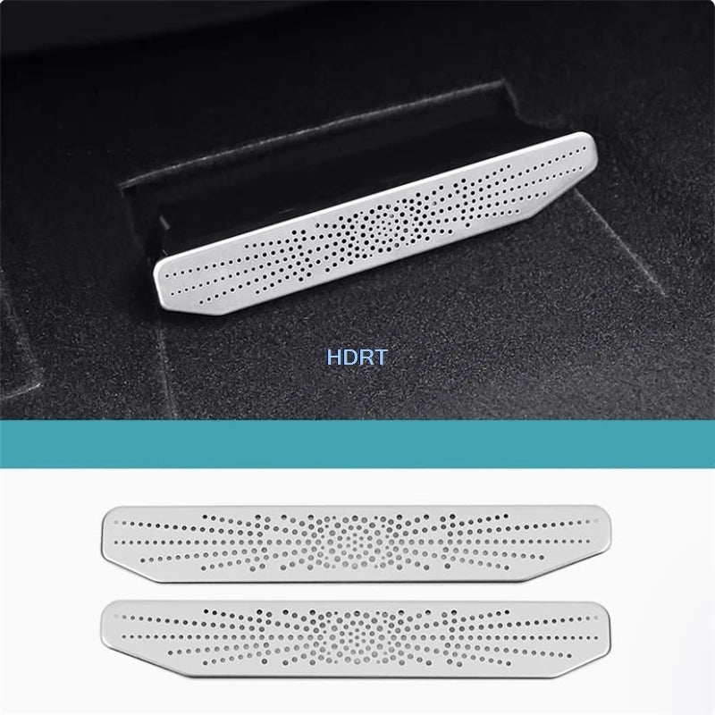 Car Styling Instrument Outlet Horn Hood Air Intake Mask Audio Trim For Leapmotor C10 2024 + Rear Trunk Speaker Cover Accessories