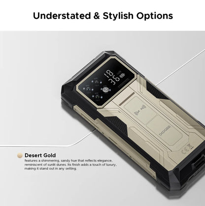 DOOGEE S200 Max 5G Rugged Phone 1.32" Rear Display Dual light Flashlight 22000mAh Battery 66W 6.72” 120Hz 16GB 512GB Smartphone