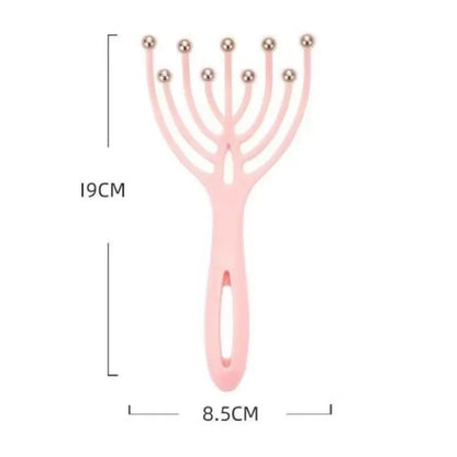 Nine Claw Massager Head Massage Ball Soul Extractor Scalp Comb Relaxation and Stress Relief Scratching Tool
