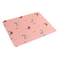 80x120cm cartoon heart, urine separator pad, waterproof, washable, replaceable, night and menstrual protection for baby care