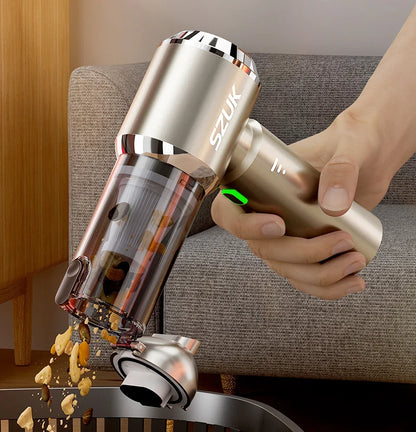 SZUK 18000PA Portable Vacuum Cleaner for Car  Dust Blower Cordless Handheld Car Vacuum Cleraner Powerful Mini Vacuum Cleaner