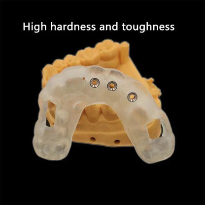 Dentistry Resin Gingival casting Photocuring 3D Printing 405nm Guide Plate Compression mold Dental Mold lcrown Repair Non-toxic