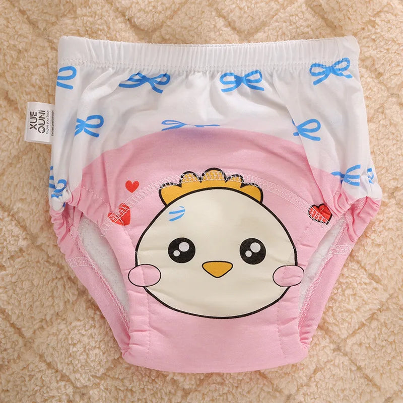 Baby Waterproof Diapers Pee Shorts Underwears Reusable Soft Ecological Cotton Toddler Potty Training Pants For Boys Girls
