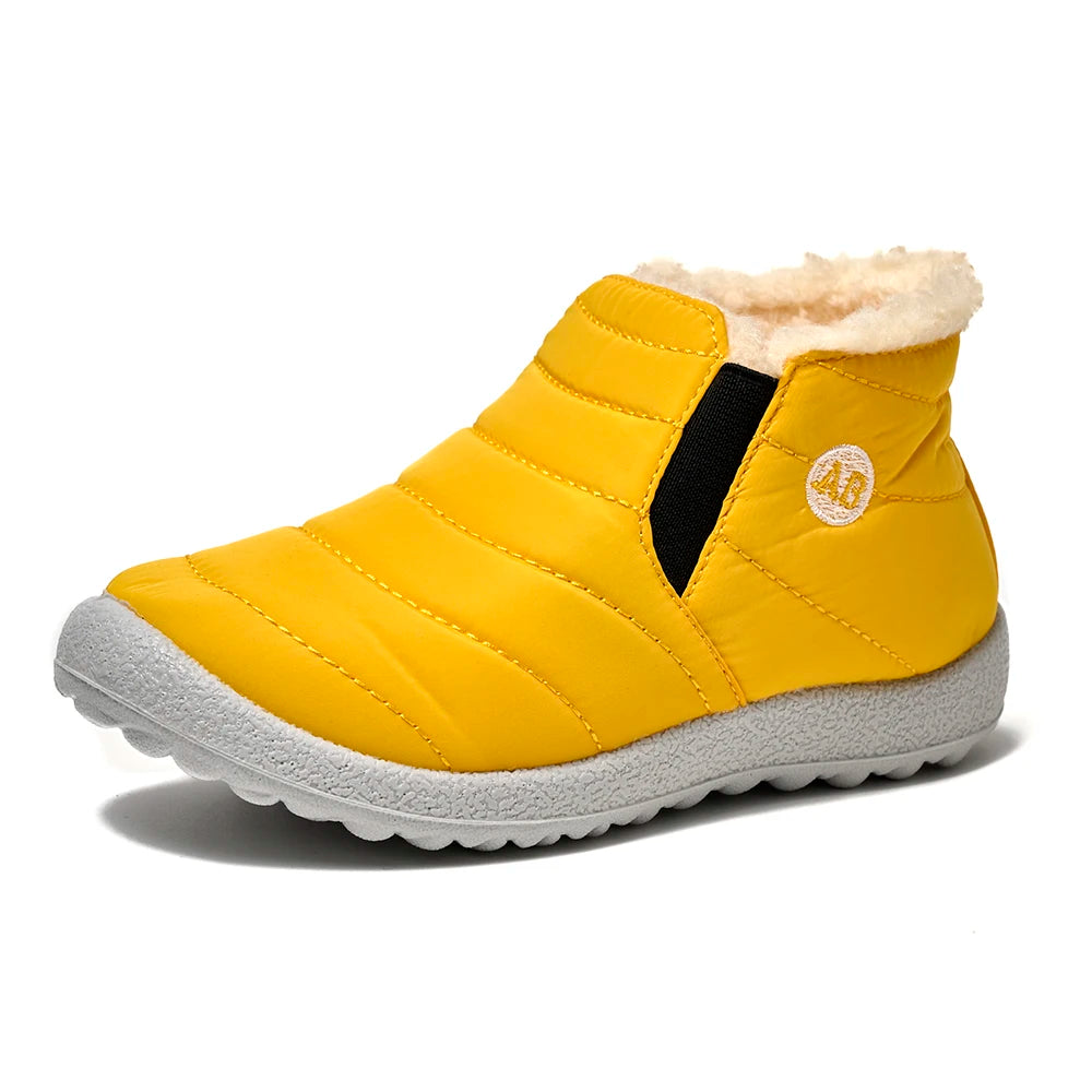 Fashion Girls Shoes Winter Girls' boots Children Ankle Boots Comfortable Slip On Waterproof Upper Lightweight Kids Shoes