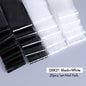 10/20pcs Elegant Black White Lace Flowers Nail Transfer Foils Fantasy Retro Floral Starry Sky Paper Sticker Manicure Accessories