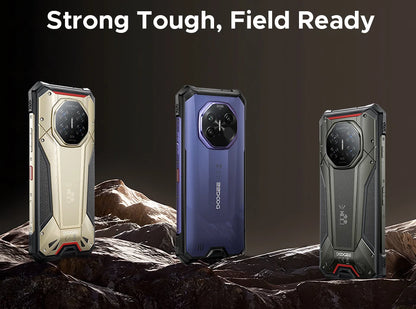 DOOGEE S300 Plus 5G Rugged Phone Dimensity 8300 12GB 1TB 11000mAh 120W 6.78'' Screen 200MP Camera Android 16 Smartphone NFC