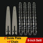 Chain for Mini Chainsaw 8 Inch 1/4"P Electric Saw 45 knots 22 knives Saw Blade Wireless Mini Saw Bar Chain Guid Logging Chainsaw