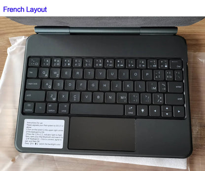 TouchPad Magic Keyboard for iPad Air 11 13 M4 2026 M3 M2 iPad 10 10th Air 4 5 6 iPad Pro 11 12.9 13'' M5 M4 Smart Cover Backlit