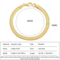 SUNIBI Classic Snake Chain Bracelets for Women Trend  Fashion Stainless Steel Cuban Chain Bracelet Trendy Woman Gifts Jewelry