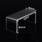 5mm Thick Acrylic Clear Storage Rack Desktop Display Cosmetics Storage Table Elevated Partition Board Toy Perfume Storage Rack