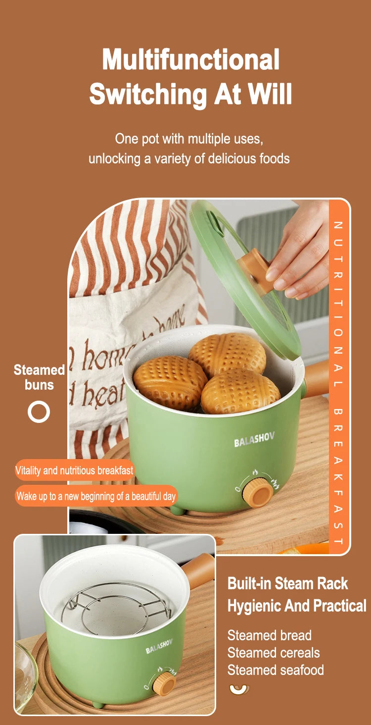 220V Electric Rice Cooker Multifunctional Stew Pan Non-stick Cookware for Kitchen Offer Multicooker Hot Pot Home Appliance