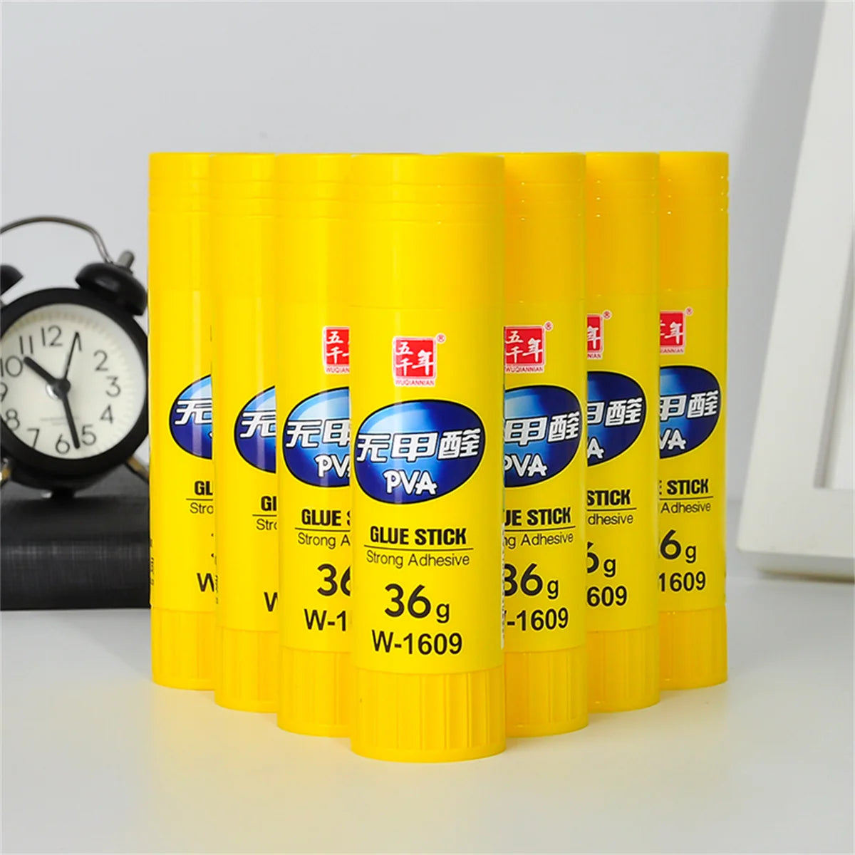 WQN-1/2/5pcs Solid Adhesive Stick High Viscosity School Office Stationery Art Photos Adhesive Stick Return To School Season