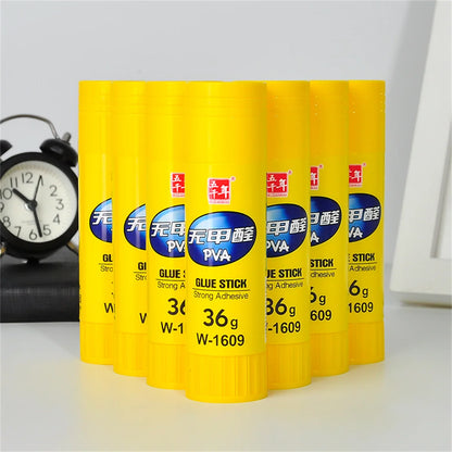 WQN-1/2/5pcs Solid Adhesive Stick High Viscosity School Office Stationery Art Photos Adhesive Stick Return To School Season