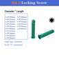 VKTIMALL Titanium Locking Screw Veterinary B1.6-B4.0 Bone Screw for Orthopedic Implant Trauma Plates