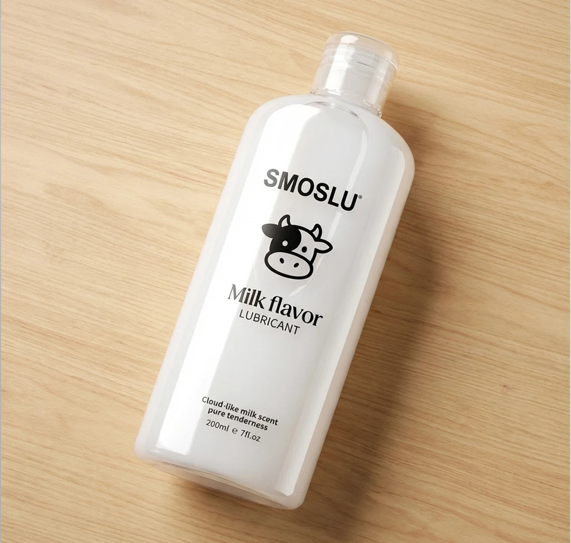 SMOSLU Creamy Milk Scent Water-based Lubricant – Silky Long-Lasting Lubrication for Vaginal & Anal Play – Gentle
