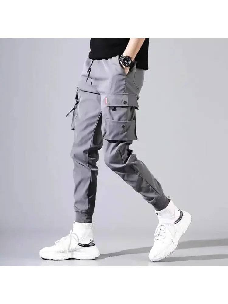 Men Cargo Tactical Pants Work Combat Multi-pockets Casual Training Trousers Overalls Clothing Joggers Hiking Male Cargo Pant