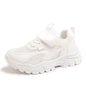 Kid Sneakers Sport Shoes for Boys Fashion Leather Children Breathable Mesh Comfort Shoes Casual Walking Outdoor Running Shoes
