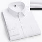  Super Big Size 11XL 10XL 9XL 8XL Dress Shirts For Men Long Sleeve Autumn Spring Regular Fit Social Business White Office Shirt
