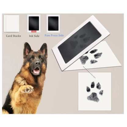 Baby Handprint Footprint Ink Pads Newborn Pet Cat Dog Paw Prints Keepsakes Safe Non-toxic No-Touch Skin Inkless Inkpad