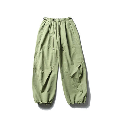 Men Streetwear Fashion Loose Casual Lightweight Quick Dry Sport Pants Women Outdoor Techwear Cargo Baggy Pant Boy Girl Trousers