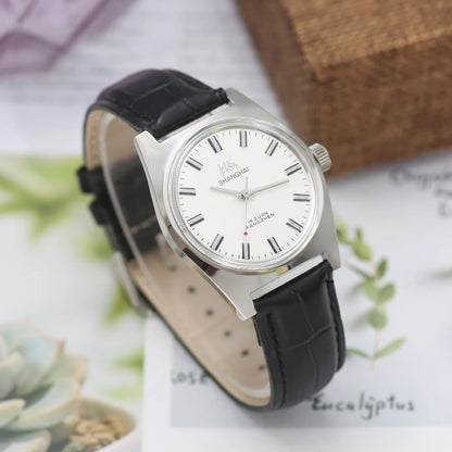 Shanghai Watch Vintage Collector Timepiece Gift for Gentlemen Wholesale Drop Shipping  Men's Manual Mechanical Watches