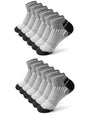 12Pairs High Qualit Athletic Socks Men's Ankle Socks Running Cyclling Waist Honeycomb Design And Firm Sports Leisure Socks Gifts