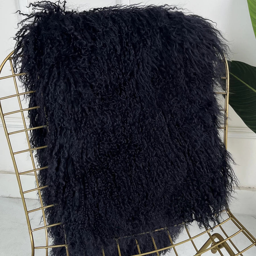 Collarless Tibetan Lamb Fur Coat Genuine Sheep Wool Jacket Natural Sheepskin Coat Luxury New Arrivals Women's Clothing