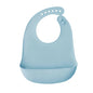1PC Portable Baby Silicone Bib Ultra-thin Silicone Drool Bag Waterproof And Easy To Clean A Bib For Feeding Children And Infants