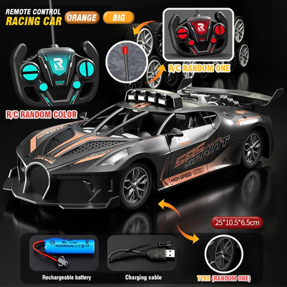 Rc Car 4Ch High-Speed Remote Control Drift Racing Car Electric Sportscar Toy Vehicle Model Toys for Boys Kids Birthday Gift