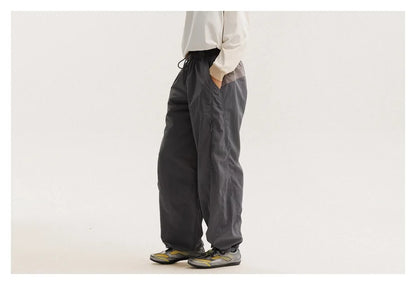 Outdoor Sports Casual Track Pants Men Women Lightweight Hiking Breathable Waterproof Quick Dry Loose Techwear Cargo Pant Trouser