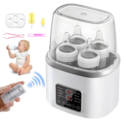 8In1 Multi-function Baby Nursing Bottle Heater Sterilizer 170W Fast Breast Milk Bottle Warmer With Accurate Temperature Control