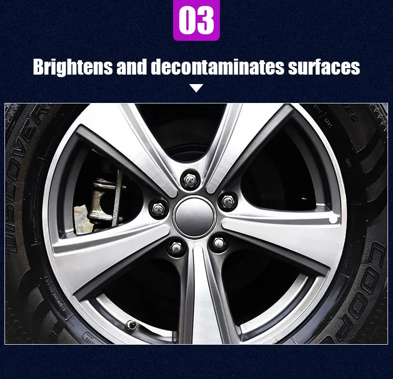 200ml Car Iron Remover Protect Paint Wheels And Brake Rim Metal Dust & Iron Powder Remover JB-XPCS 18