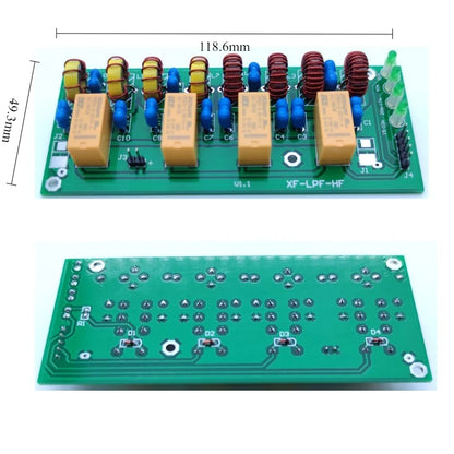 XF-LPF-HF filter  12v 100W HF low pass LPF unit 3.5Mhz-30Mhz