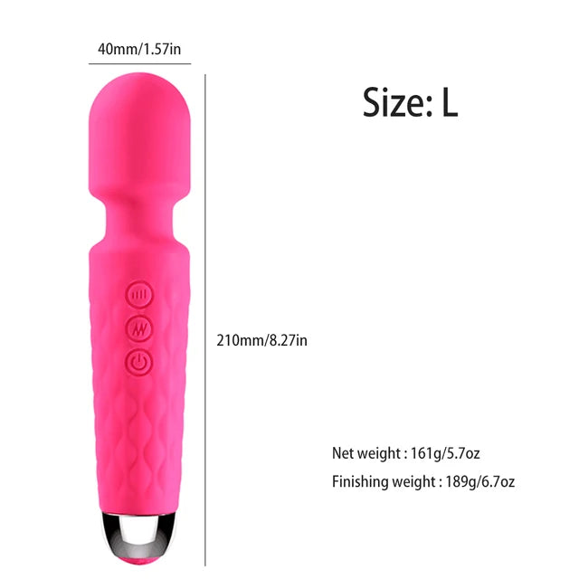 Wireless Dildos AV Vibrator Magic Wand for Women Clitoris Stimulator G Spot Massager Vibrator Female Masturbator Adult Sex Toys