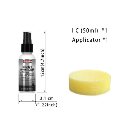 Hydroshine Car Interior Conditioner Interior Plastic Restore Wax Coat Exterior Cleaner Multifunctional Leather Care Maintenance