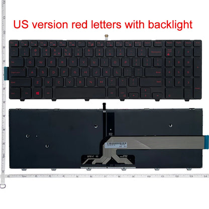 RU/US/UK/BR/SP For DELL Latitude 3550 3560 3570 3580 3588 15-3578 Vostro 15-3562 3546 3559 3565 3549 3558 laptop keyboard