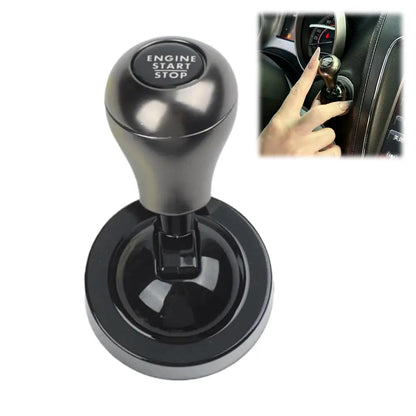 Full Metal Car Engine Start Stop Button Joystick Cover Universal Ball Push Start Button Lever Rocker Auto Interior Trim