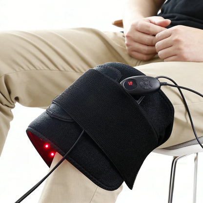 LED Red Light Massage Belt 120 LEDs Back And Waist Pain Relief Relax Belt Muscle Pain Relief 660nm 850nm Body Care Belt