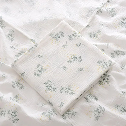 Newborn Baby Cotton Blanket Summer Bedding Babies Stuff  Throw Blanket Muslin Squares Receiving Blanket