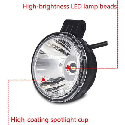 3 Inch Spotlight LED Work Light 18W Car Modified Headlight Spotlight For SUV ATV Tractor Truck Motorcycle LED Light Fog Lamp