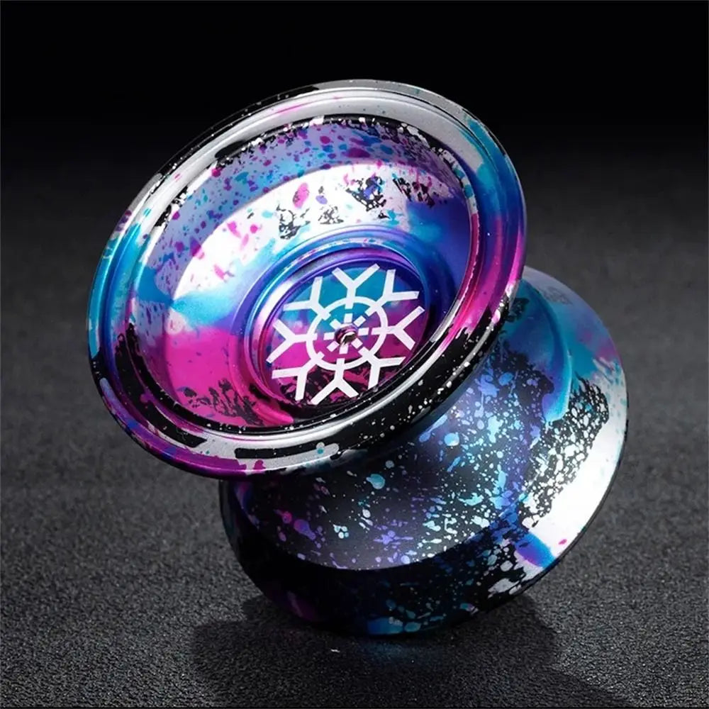 10 Ball Bearing Metal Yoyo Fashion Alloy Aluminum Unresponsive Yoyo Ball Spinning String Professional Yo Yo Toys 1A/3/5A