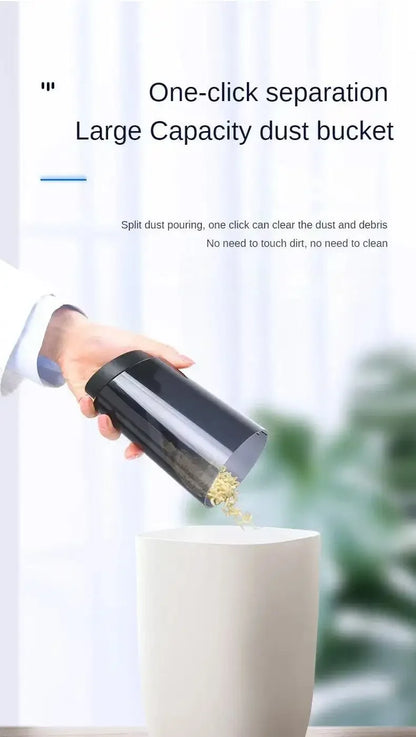 Handheld Vacuum Cleaner Rechargeable Portable Vacuum Cleaner Car & Home Dual Purpose Wireless Dust Catcher Pet Hair 10000PA 120W Powerful Suction  for cleaning carpets, seats, and floors