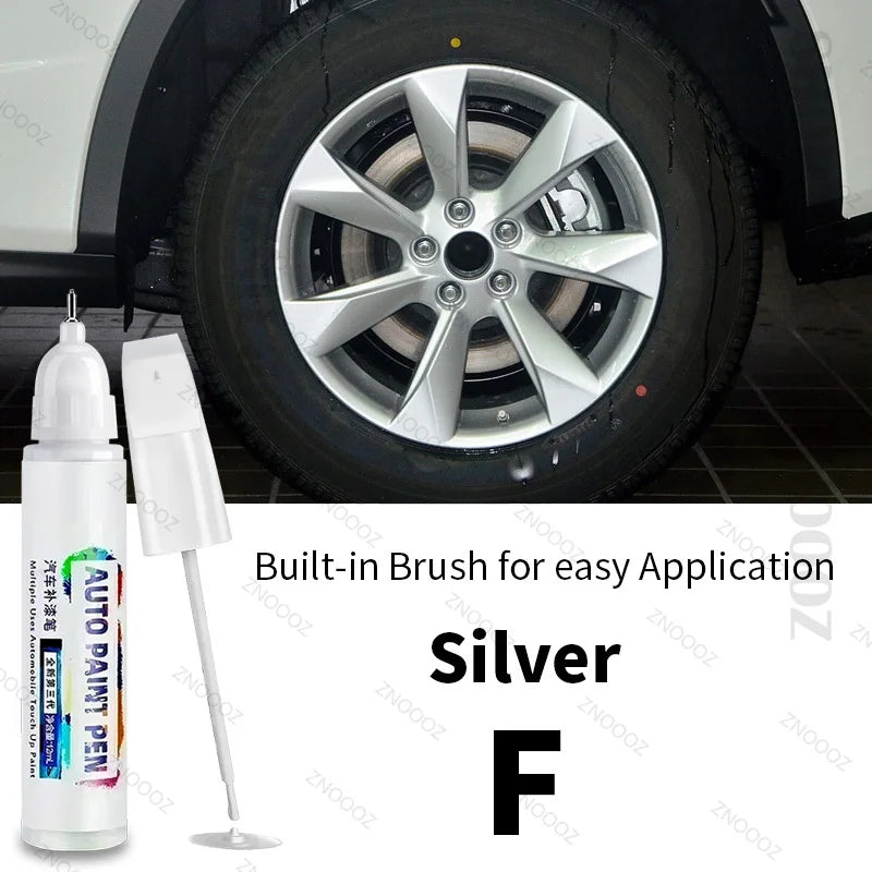 For LEXUS RX Touch Up Paint Wheel Repair Kit Quick And Easy Wheel Scratch Repair Rim Paint For Car Wheel Repair Silver Black