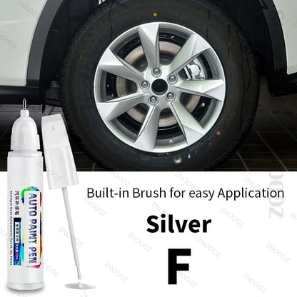 For LEXUS RX Touch Up Paint Wheel Repair Kit Quick And Easy Wheel Scratch Repair Rim Paint For Car Wheel Repair Silver Black
