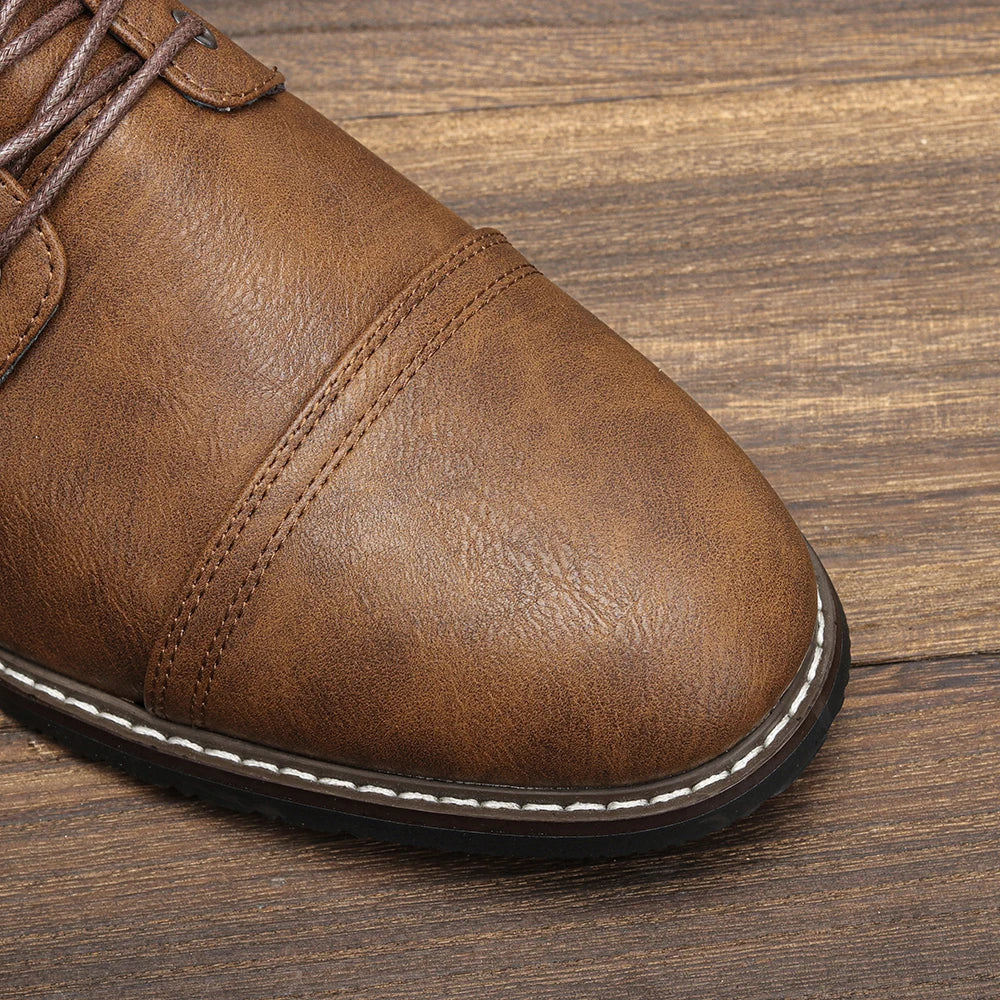 Men's Classical Leather Ankle Boots Comfortable Spring Fashion Men boots