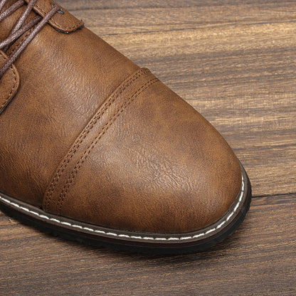 Men's Classical Leather Ankle Boots Comfortable Spring Fashion Men boots