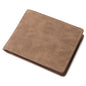 HOMEFISH Fashion Short Wallet for Men, Lightweight Portable Card Holder with Ample Bill Storage